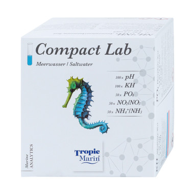 Tropic Marin Compact Lab pH, KH, PO4, NO2, NO3, NH3M, NH4 :: 0792510