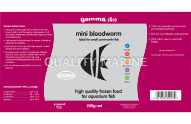 Mini Bloodworm, Slice (250 g) :: 0731070