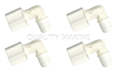 AquaRay MMS (500 style) 90 deg. Adapter x 4 :: 0752640