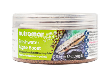 Nutramar Freshwater Algae & Color Boost Nano Pellets 0.8mm 40g :: 0739780