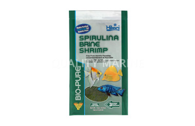 Hikari Bio-Pure Frozen Spriulina Brine Shrimp Flat Pack 16oz :: 0759421