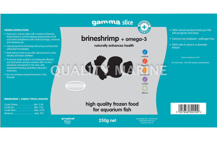 Brine Shrimp Plus Omega Slice :: 0731120