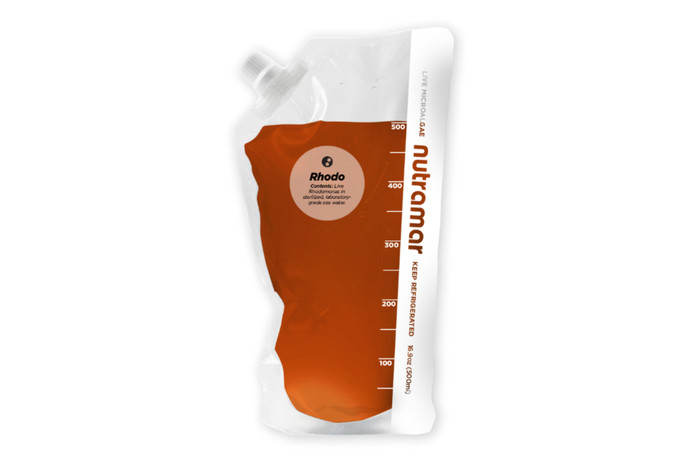 Nutramar Live Microalgae Rhodo 16.9oz/500 ml Pouch :: 80005