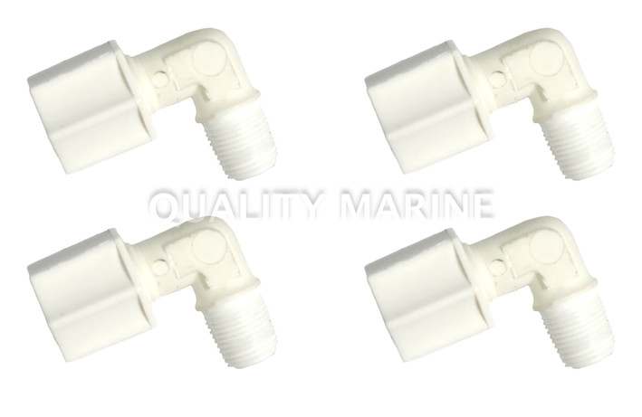 AquaRay MMS (500 style) 90 deg. Adapter x 4 :: 0752640