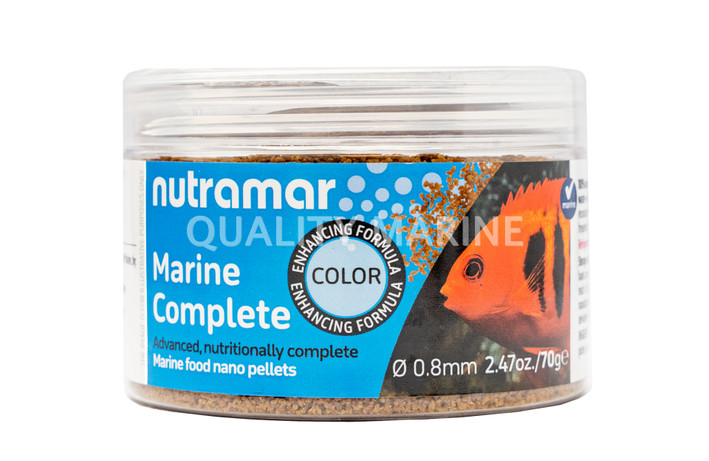 Nutramar Marine Complete Nano Pellets 0.8mm 70g :: 0739720