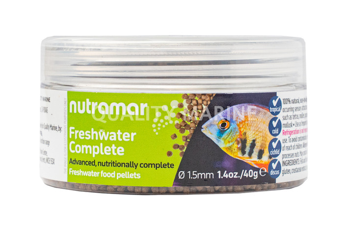 Nutramar Freshwater Complete Pellets 1.5mm (40g)