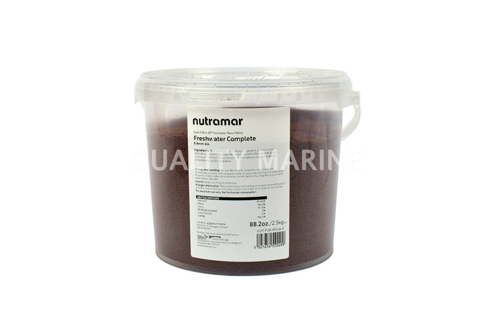 Nutramar Freshwater Complete Nano Pellet 0.8mm 5.5lbs 2500g :: 0739990