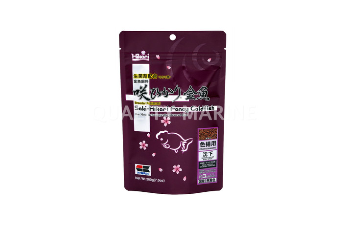 Saki-Hikari Fancy Goldfish Color Enhancing Sinking Pellets 7oz :: 0757631