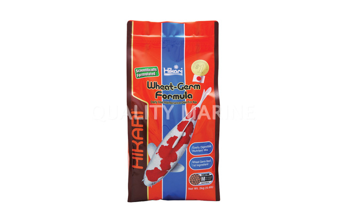 Hikari Wheat Germ Medium Floating Koi Pellets 4.4lb :: 0757910