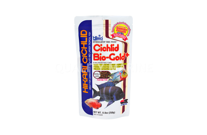 Hikari Cichlid Bio-Gold+ Medium Floating Pellets 8.8oz :: 0758530
