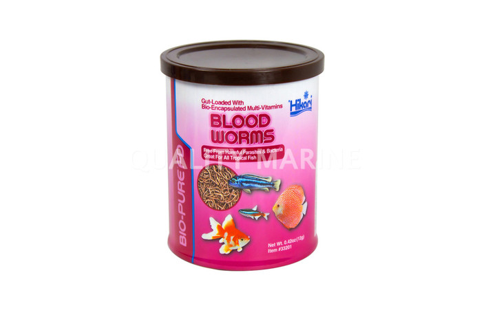 Hikari Bio-Pure FD Blood Worms Loose 0.42oz :: 0758560