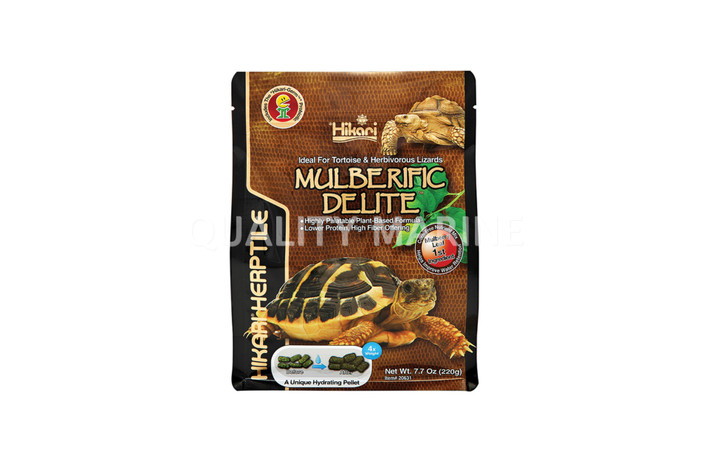 Hikari Mulberific Delite Hydrating Tortoise Pellets 7.7oz :: 0760860