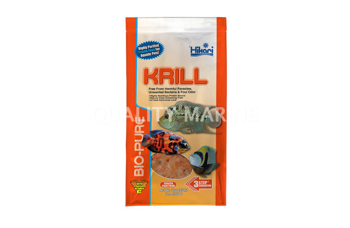 Hikari Bio-Pure Frozen Krill Flat Pack 16oz :: 0759200