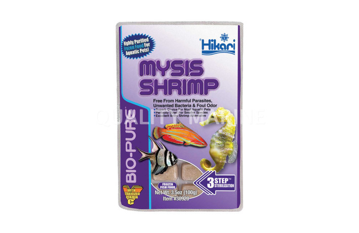 Hikari Bio-Pure Frozen Mysis Shrimp Cubes 3.5oz :: 0759230