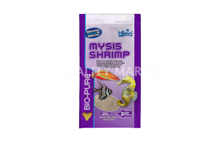 Hikari Bio-Pure Frozen Mysis Shrimp Flat Pack 16oz :: 0759261