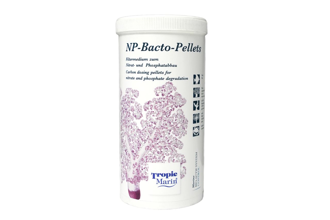 Tropic Marin NP-Bacto Pellets 500ml - Aquarium Filter Media For Nutrient Control