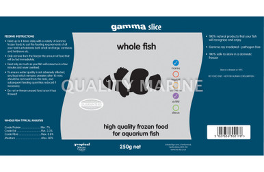 Gamma Whole Fish Slice - Quality Marine