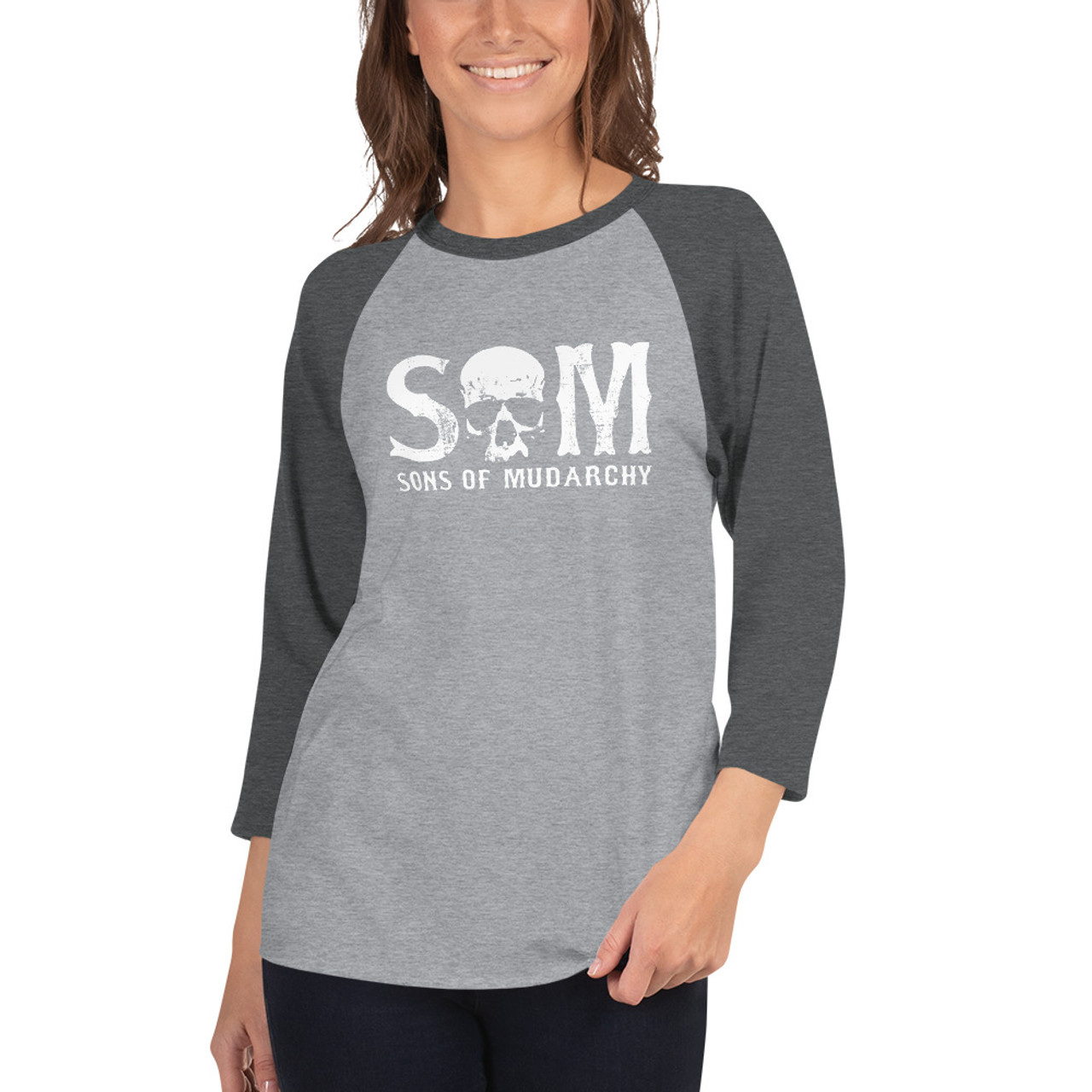 Women's 3/4 sleeve raglan shirt