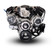 Standard Edition GM LS Compatible Builder Series - EFI - Natural Pulley Kit