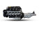 Standard Edition GM LS Compatible Builder Series - EFI - Black Pulley Kit