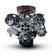 347CI Ford Small Block Compatible Deluxe Dressed -EFI -Rear Sump -Black Kit