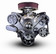 383CI GM Small Block Compatible Deluxe Dressed -MPFI -Black Kit