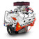 400CI GM Small Block Compatible Deluxe Dressed -Carb, Engine Complete Assembly, Gearstar Performance Transmissions