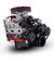 400CI GM Small Block Compatible Deluxe Dressed -EFI -Black Kit