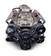 496CI GM Big Block Compatible Base Dressed -EFI -Black Kit, Engine Complete Assembly, Gearstar Performance Transmissions