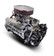 Chrysler Small Block Compatible 408 c.i. Deluxe Dressed - Black Pulley Kit - Carbureted