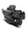 632CI GM Big Block Compatible Deluxe Dressed -Carb -Black Kit -Blackout