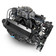 632CI GM Big Block Compatible Deluxe Dressed -EFI -Black Kit -Blackout
