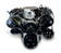 376CI GM LS Compatible Deluxe Dressed -EFI -Black Kit