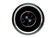 1955-56 Chevy Car GLC/GRFX Clock
