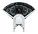 1955-56 Chevy Car HDX System, Black Face