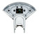 1955-56 Chevy Car HDX System, Silver Face