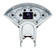 1955-56 Chevy Car HDX System, Silver Face