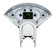 1955-56 Chevy Car HDX System, Silver Face