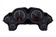 1963-67 Chevy Corvette HDX System, Black Face