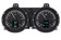 1967-68 Chevy Camaro HDX System, Black Face