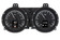 1967-68 Chevy Camaro HDX System, Black Face