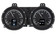 1967-68 Chevy Camaro HDX System, Black Face