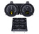 1968 Chevy Camaro W/Console Gauges HDX System, Black Face