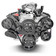 Standard HEMI Chrysler Compatible Builder Series - EFI - Black Pulley Kit