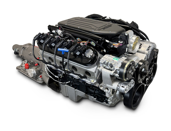 Standard Edition GM LS Compatible Builder Series - EFI - Natural Pulley Kit, Engine Complete Assembly, Gearstar Performance Transmissions