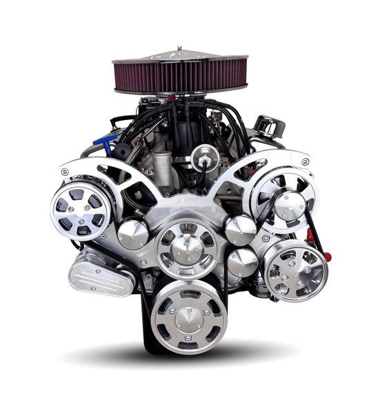347CI Ford Small Block Compatible Deluxe Dressed -Carb -Polished Kit, Engine Complete Assembly, Gearstar Performance Transmissions