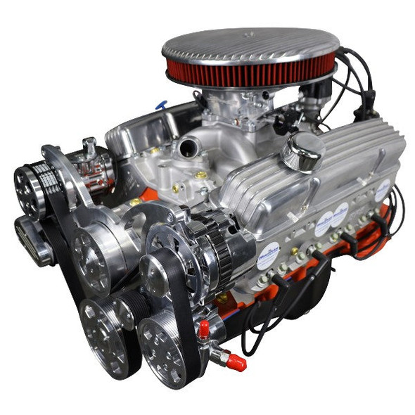 383CI GM Small Block Compatible Deluxe Dressed -EFI -Polished Kit, Engine Complete Assembly, Gearstar Performance Transmissions