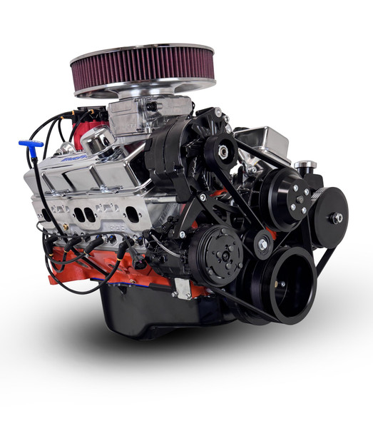 400CI GM Small Block Compatible Deluxe Dressed -EFI -Black Kit