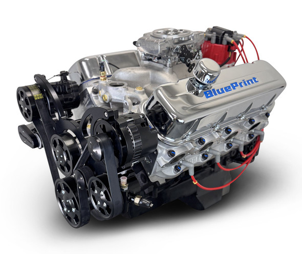 454CI GM Big Block Compatible Deluxe Dressed -EFI -Black Kit