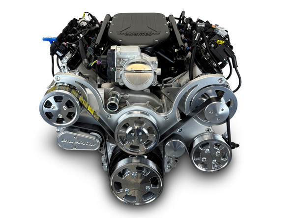 376CI GM LS Compatible Deluxe Dressed -EFI -Polished Kit